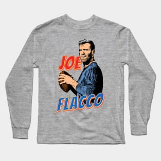 Joe flacco retro Long Sleeve T-Shirt